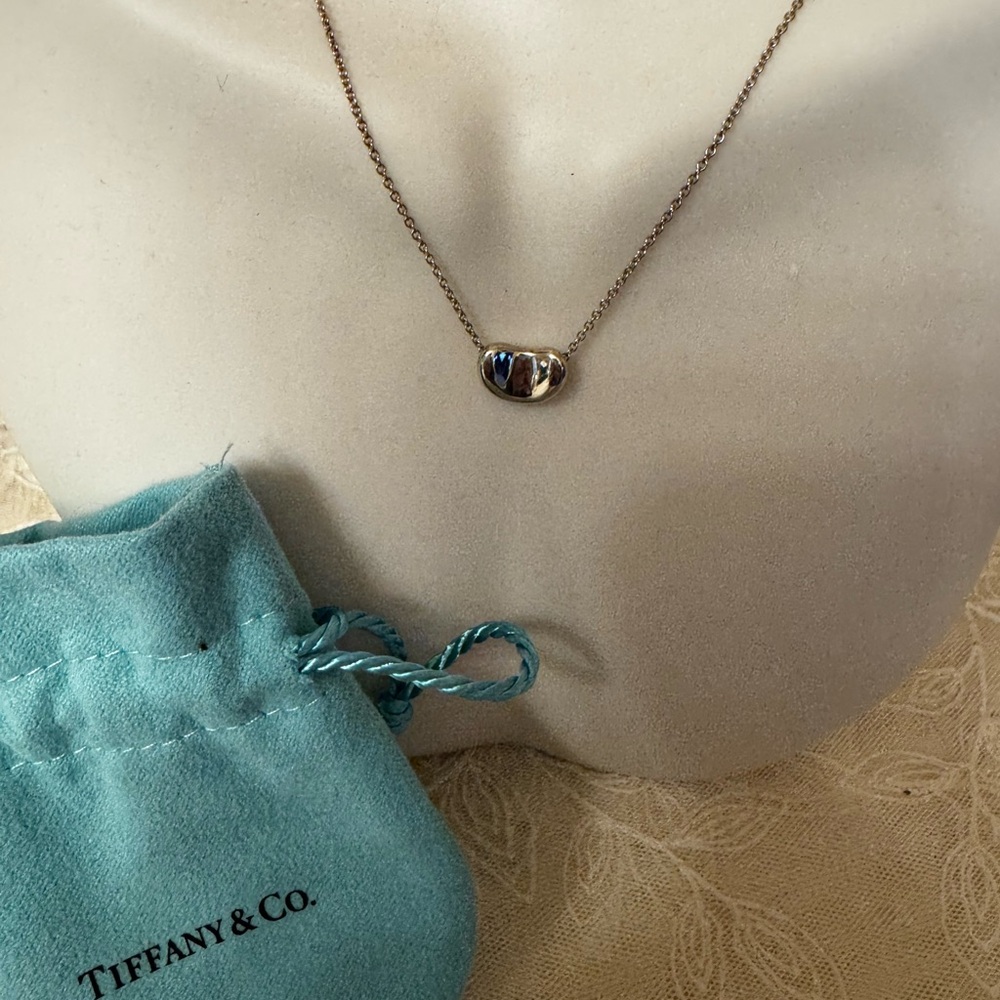 Tiffany and Co. Small Bean Necklace